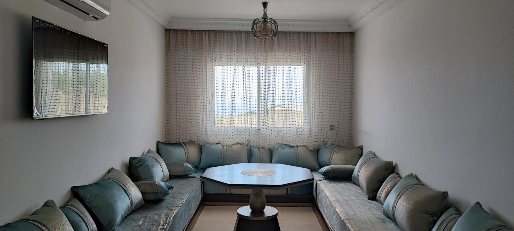Magnifique Appartement De Standing A Tanger Avec Vue Sur Mer Et Acces Piscine Exterior foto