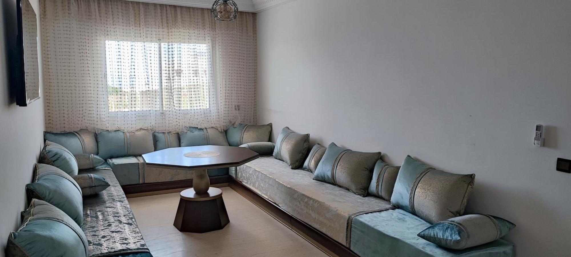Magnifique Appartement De Standing A Tanger Avec Vue Sur Mer Et Acces Piscine Exterior foto
